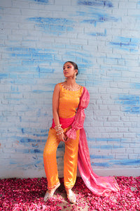 Rajsi Mustard Jumpsuit