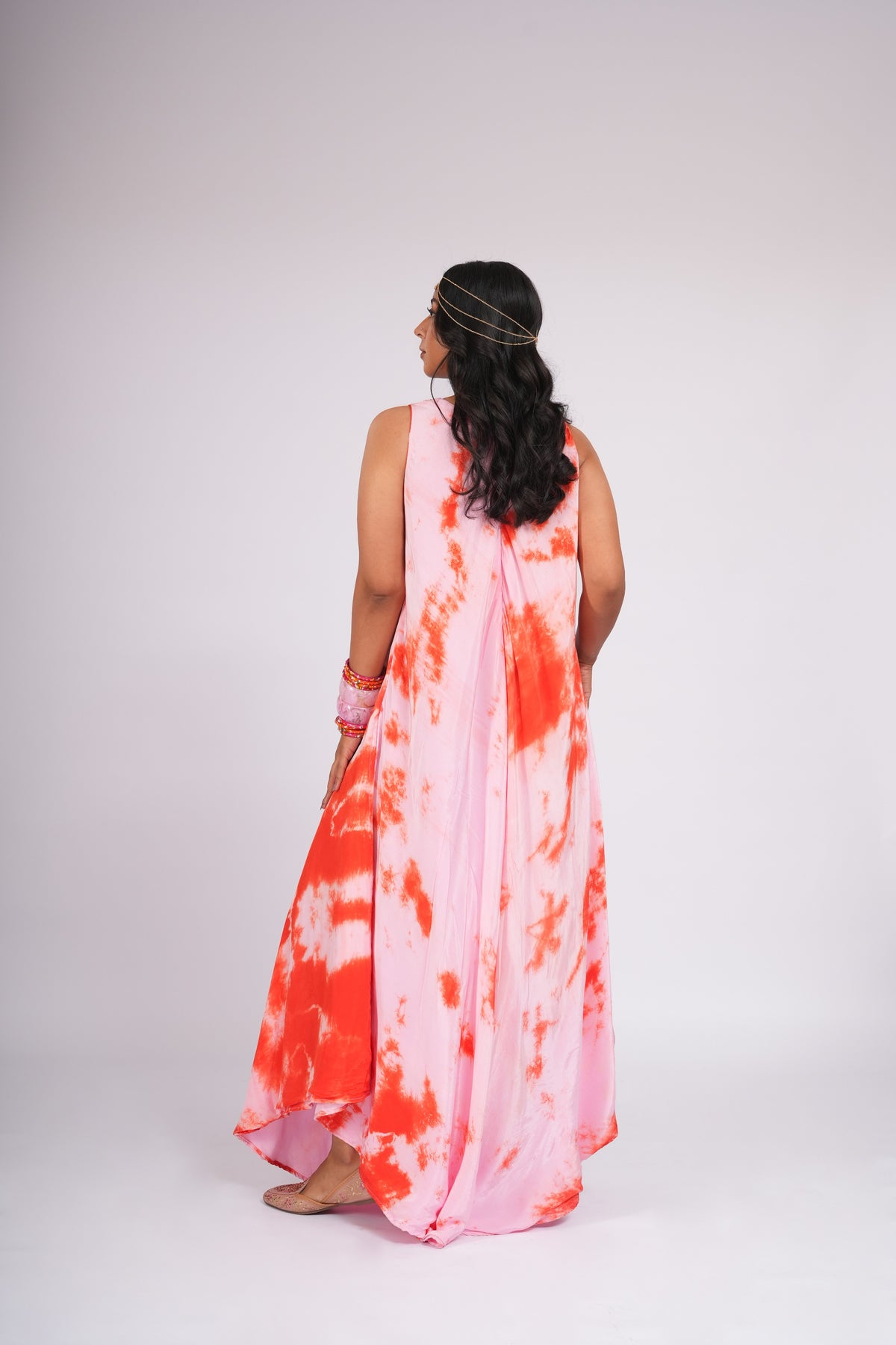 Cotton Candy - Flairy Tie Dye Jumpsuit