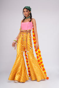 Chhanak - Braided Top and Palazzo