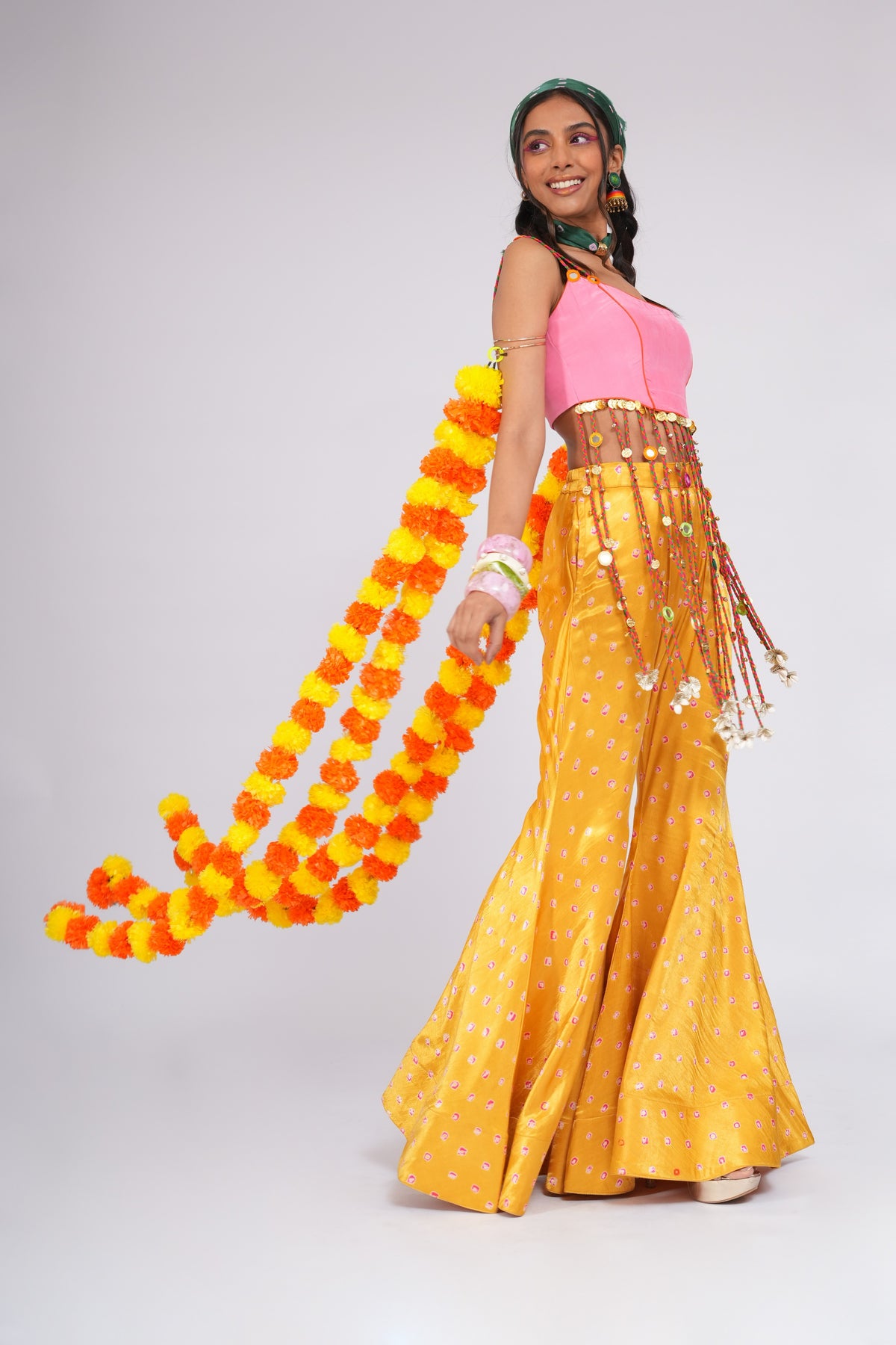 Chhanak - Braided Top and Palazzo