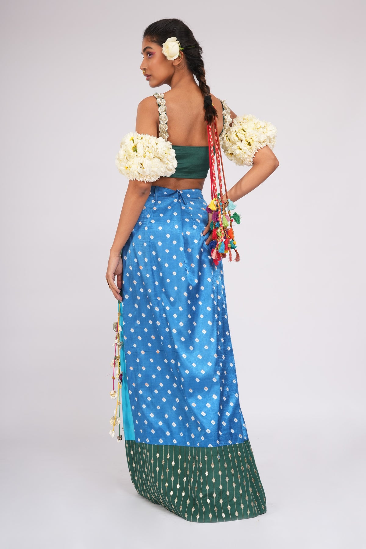 Dhunki - Slit Skirt and Top