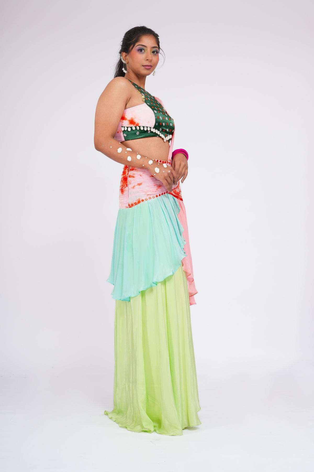 Cassata - Pre-Draped saree