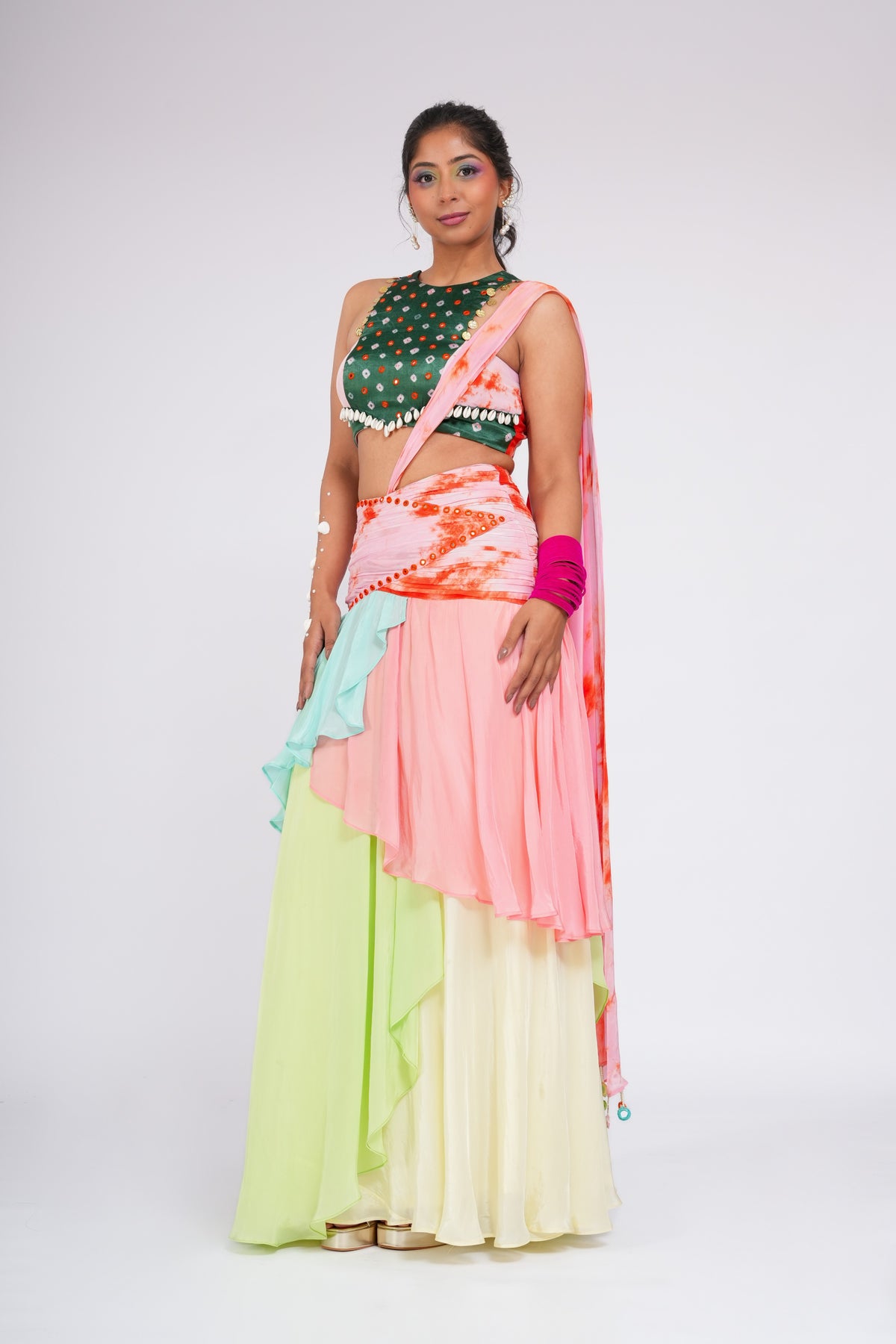 Cassata - Pre-Draped saree