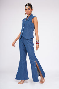 Juloos- Denim Co-ord Set