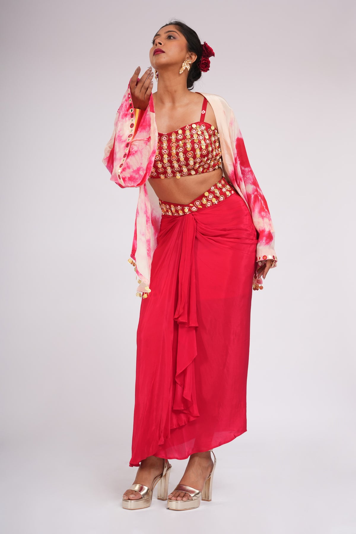 GulaBae - Draped Skirt and Top