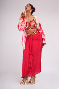 GulaBae - Draped Skirt and Top