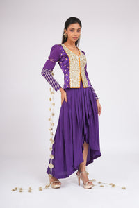 Fakira - Jacket and Draped Skirt