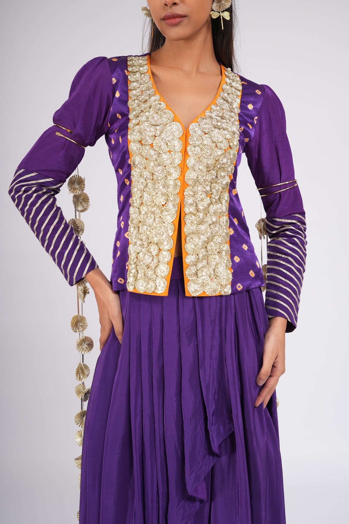 Fakira - Jacket and Draped Skirt