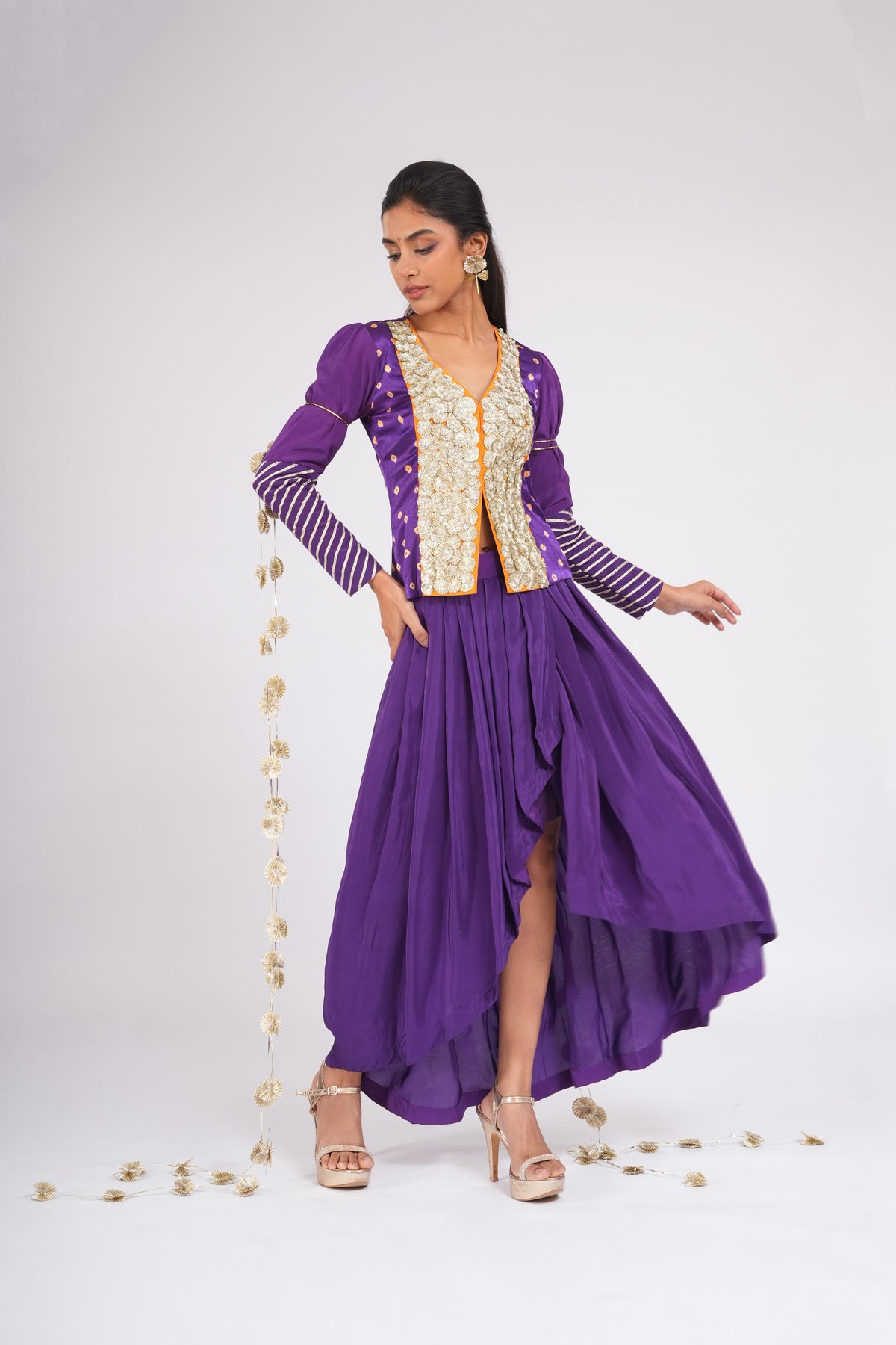 Fakira - Jacket and Draped Skirt