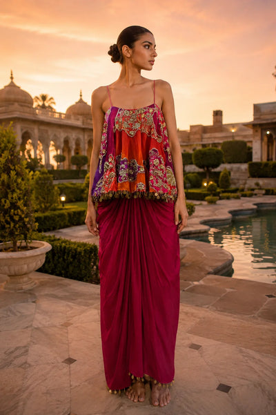 Sundown - Top and Skirt Set