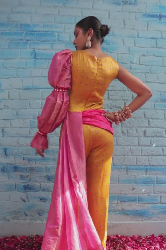 Rajsi Mustard Jumpsuit